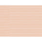 A peach-colored design with horizontal stripes and white borders at the top and bottom - perfect for Duni GmbH Bio-Dunicel sets 30x40 Tessuto dusty pink Elegant placemats, pack (100 pieces).