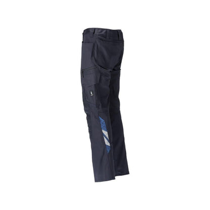 Pantalones con bolsillos en las rodillas, algodón+, pantalones ligeros