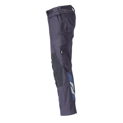 Trousers, knee pockets, stretch, cotton trousers
