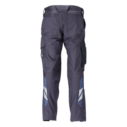 Trousers, knee pockets, stretch, cotton trousers