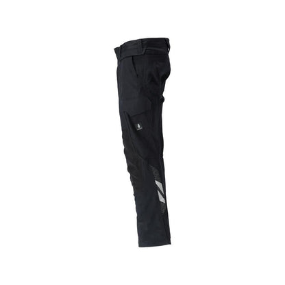 Trousers, knee pockets, stretch, cotton trousers