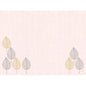 Ein blassrosa strukturierter Hintergrund mit gold und schwarz umrandeten Blättern in den unteren Ecken - ideal, um die Bio-Dunicel-Sets 30x40 Aspen | Packung (100 Stück) der Duni GmbH hervorzuheben. Die Mitte ist leer für zusätzliche Betonung.