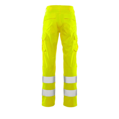 Pantalones, bolsillos en los muslos, pantalones lisos