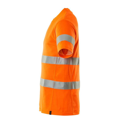 Camiseta, cuello en V, camiseta de corte moderno.