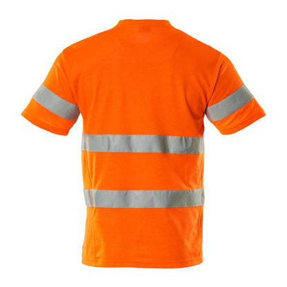 Camiseta, cuello en V, camiseta de corte moderno.