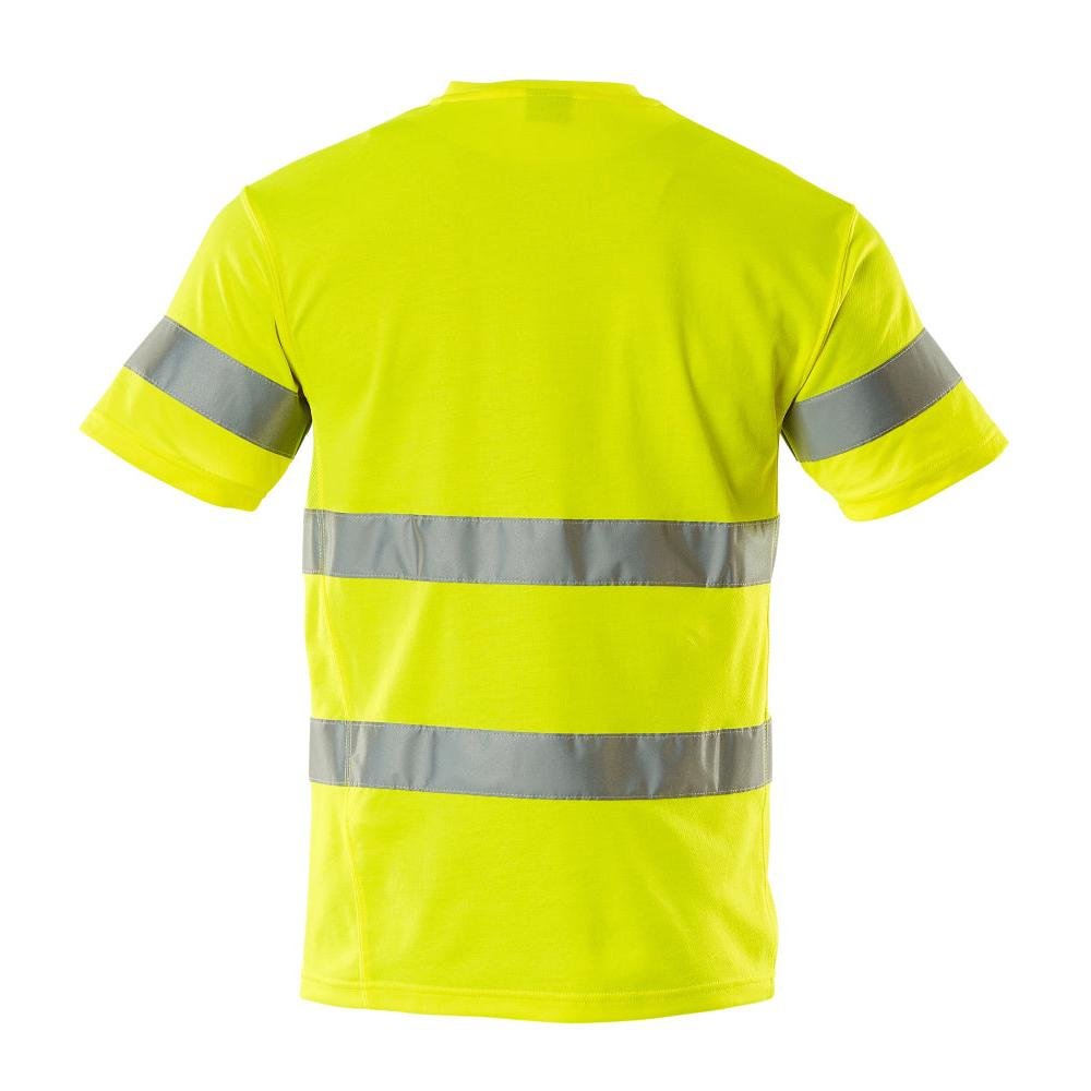 Camiseta, cuello en V, camiseta de corte moderno.