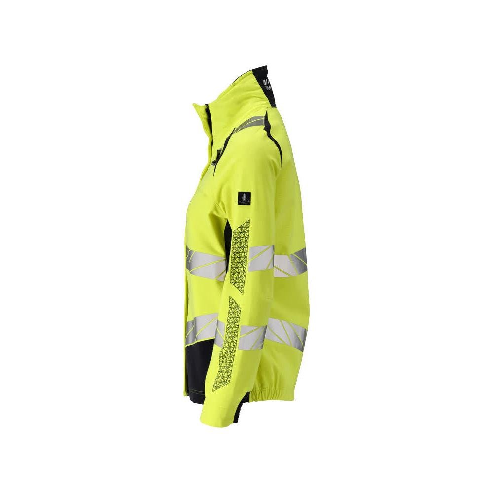 Chaqueta, mujer, ULTIMATE STRETCH chaqueta de trabajo Multisafe, alta visibilidad amarillo/negro-azul
