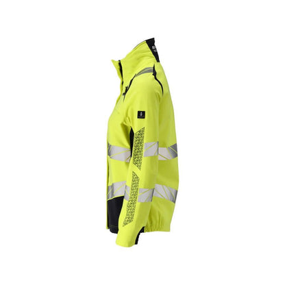 Chaqueta, mujer, ULTIMATE STRETCH chaqueta de trabajo Multisafe, alta visibilidad amarillo/negro-azul