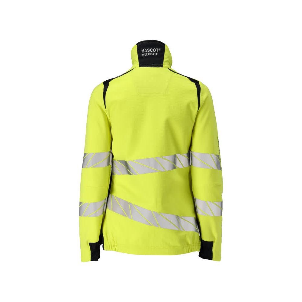 Chaqueta, mujer, ULTIMATE STRETCH chaqueta de trabajo Multisafe, alta visibilidad amarillo/negro-azul