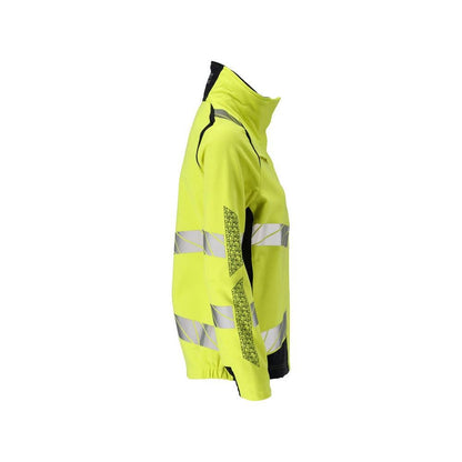 Chaqueta, mujer, ULTIMATE STRETCH chaqueta de trabajo Multisafe, alta visibilidad amarillo/negro-azul
