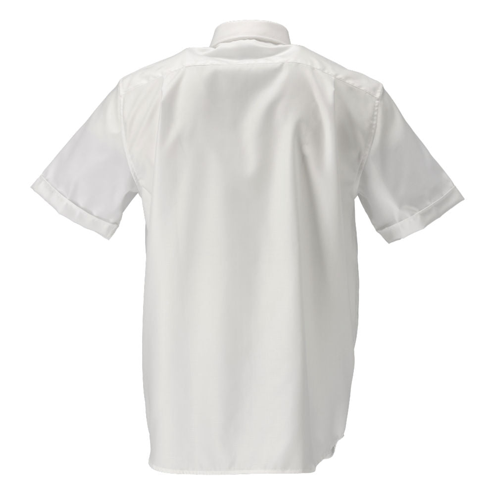 Camisa, manga corta, corte clásico.