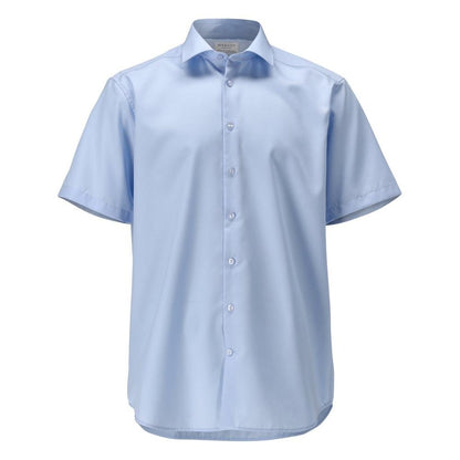 Camisa, manga corta, corte clásico.