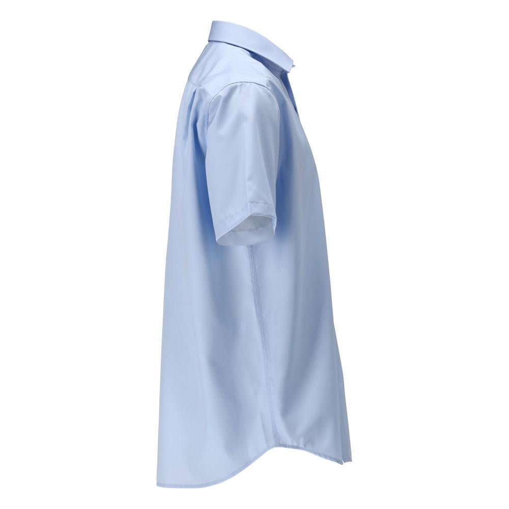 Camisa, manga corta, corte clásico.