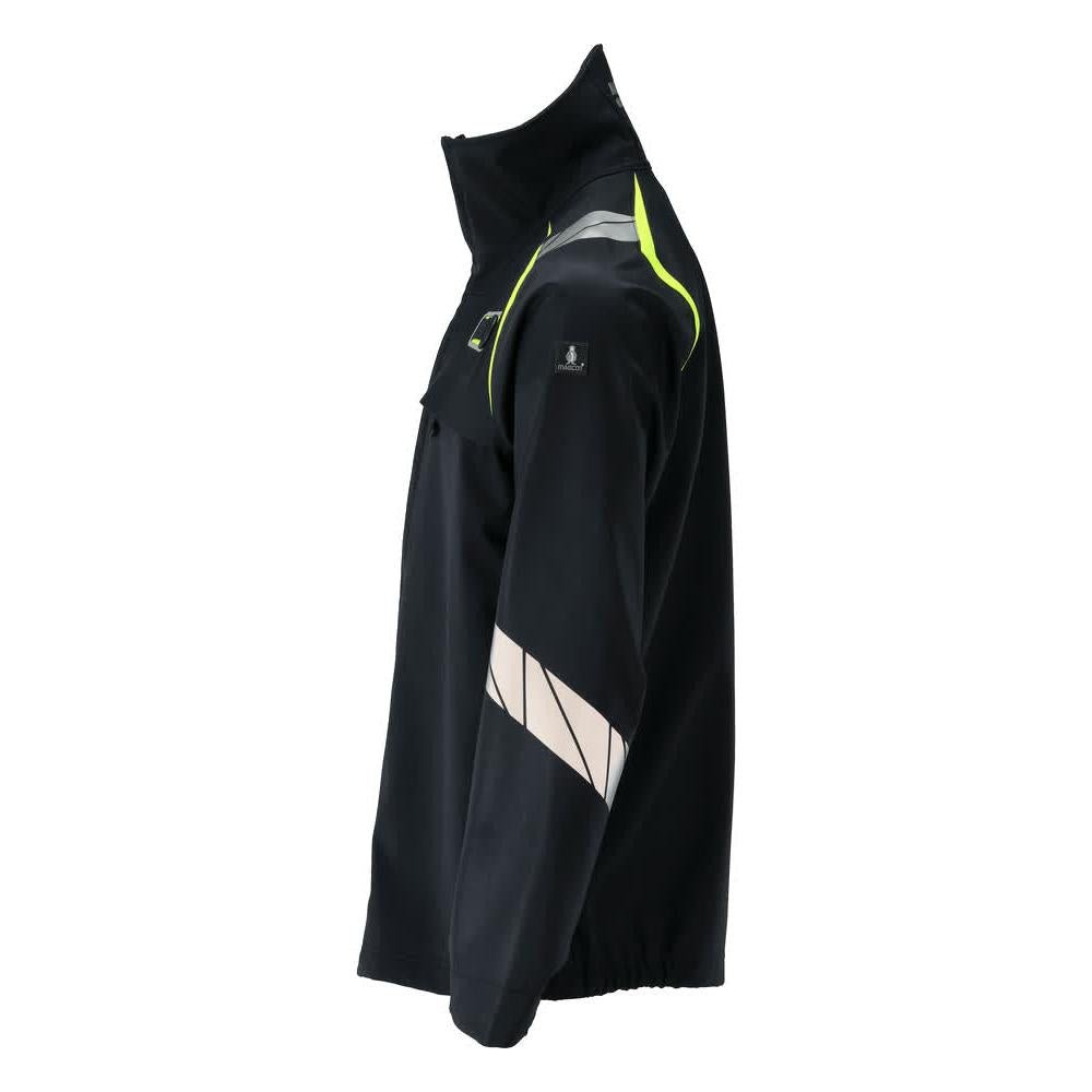 Softshell Jacket Chaqueta softshell Multisafe, negro azul/amarillo de alta visibilidad