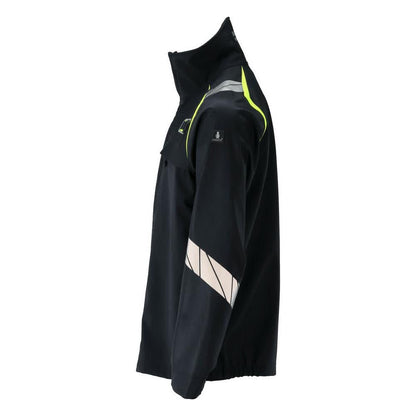 Softshell Jacket Chaqueta softshell Multisafe, negro azul/amarillo de alta visibilidad