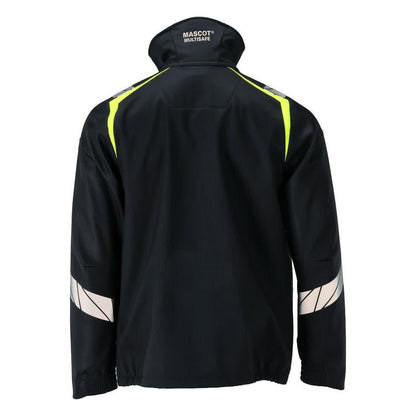 Softshell Jacket Chaqueta softshell Multisafe, negro azul/amarillo de alta visibilidad