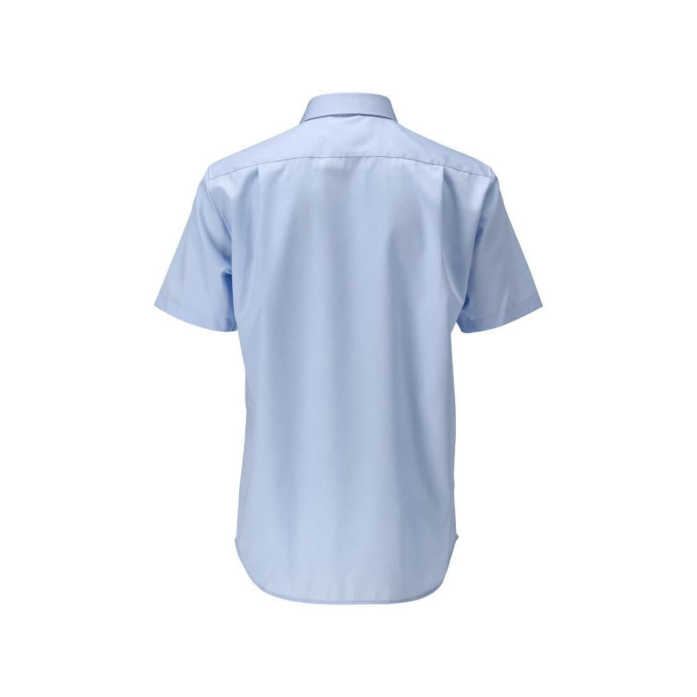 Camisa, manga corta, corte moderno.