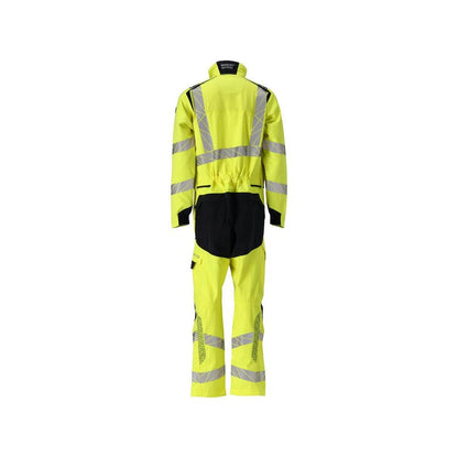 Overall, knee pockets, stretch inserts combination Multisafe, hi-vis yellow/black-blue
