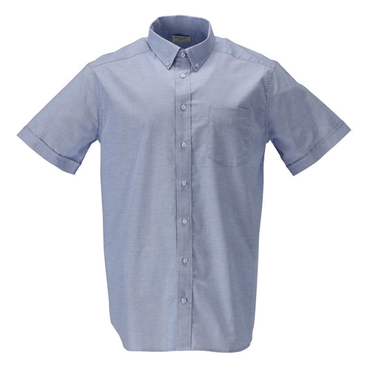 Shirt, classic fit, stretch, light blue
