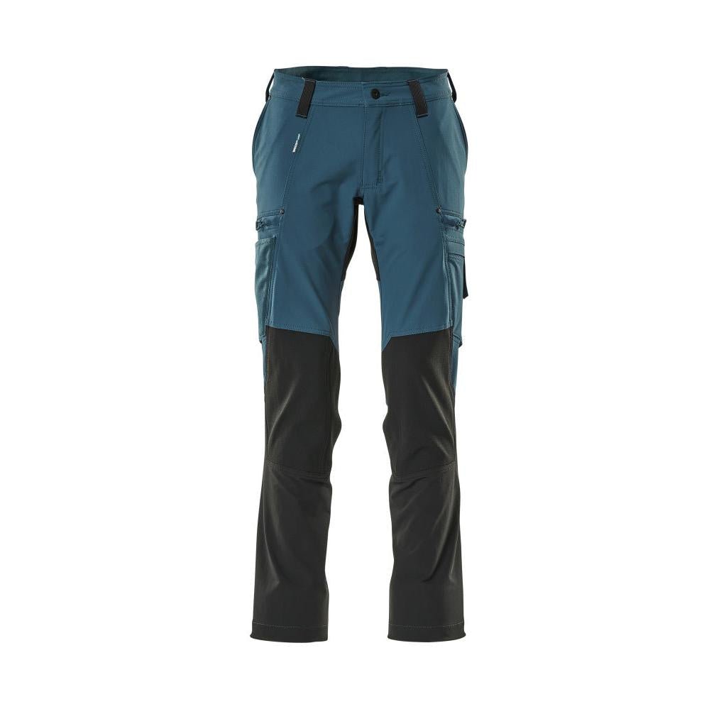 Pantalón funcional, pantalón ULTIMATE STRETCH, petróleo oscuro/negro