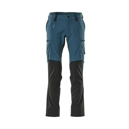 Pantalón funcional, pantalón ULTIMATE STRETCH, petróleo oscuro/negro
