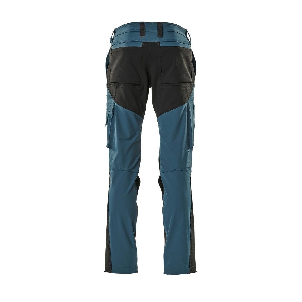 Pantalón funcional, pantalón ULTIMATE STRETCH, petróleo oscuro/negro
