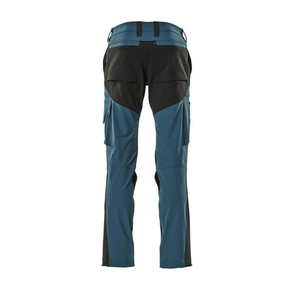 Pantalón funcional, pantalón ULTIMATE STRETCH, petróleo oscuro/negro