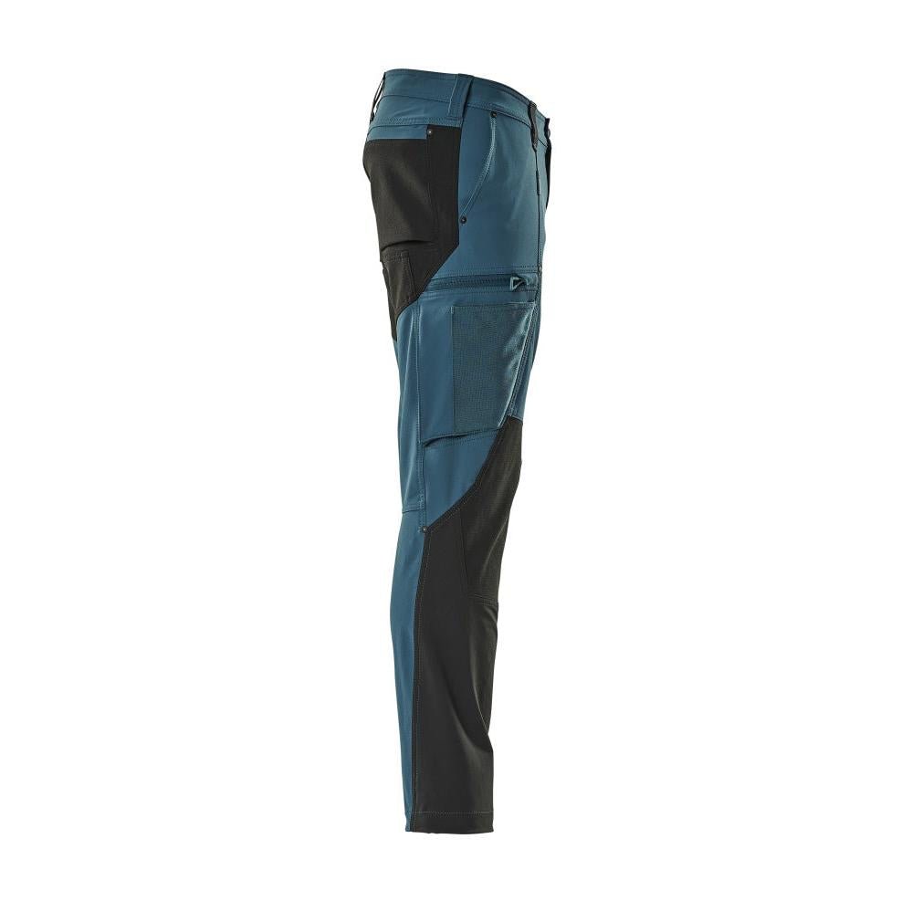 Pantalón funcional, pantalón ULTIMATE STRETCH, petróleo oscuro/negro