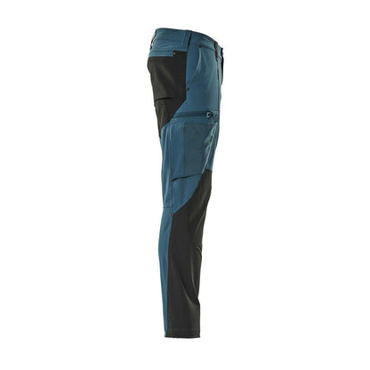 Pantalón funcional, pantalón ULTIMATE STRETCH, petróleo oscuro/negro