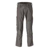 Trousers with knee pockets
