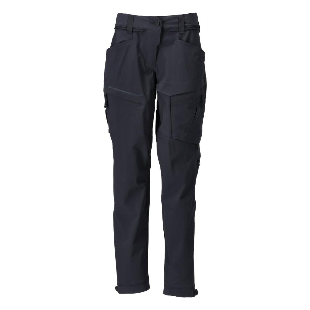 Pantalones funcionales elásticos y ajustados para mujer.