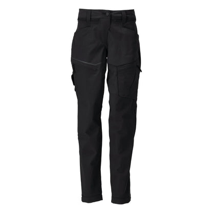 Pantalones funcionales elásticos y ajustados para mujer.