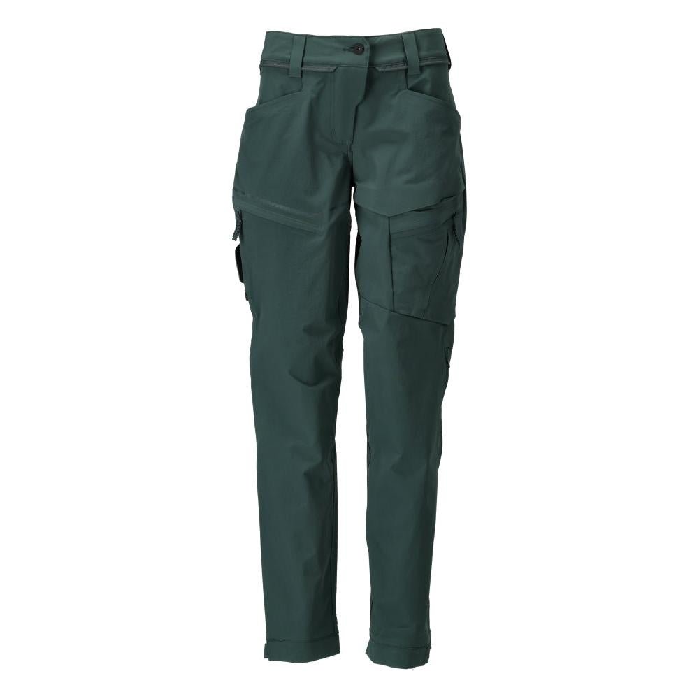 Pantalones funcionales elásticos y ajustados para mujer.