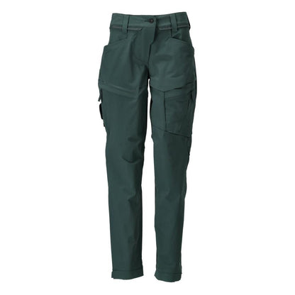 Pantalones funcionales elásticos y ajustados para mujer.