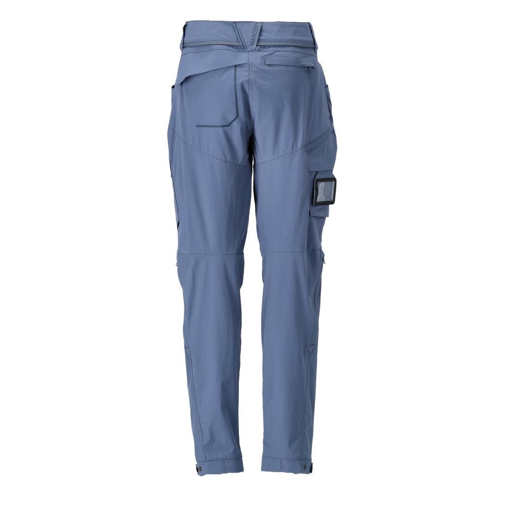 Pantalones funcionales elásticos y ajustados para mujer.