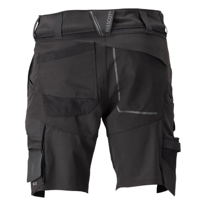 Pantalones cortos, pantalones cortos elásticos y ligeros, negro