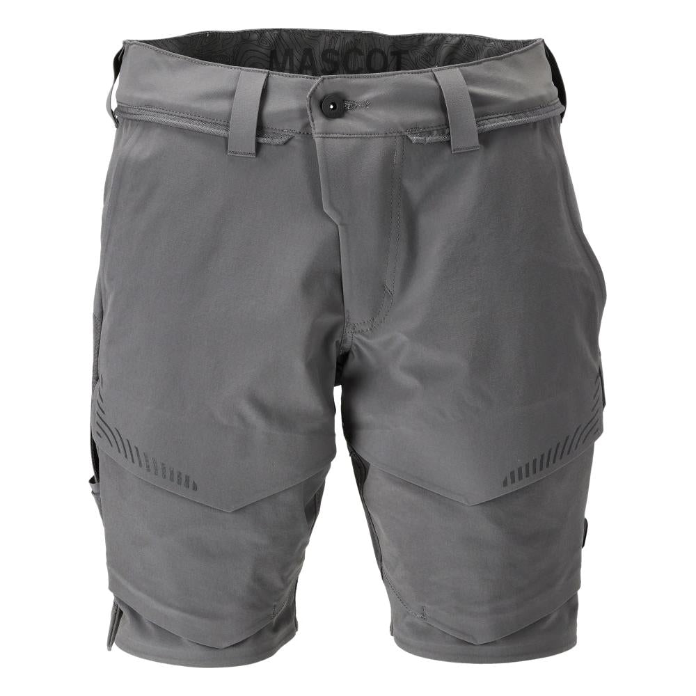 Pantalones cortos, pantalones cortos elásticos y ligeros, gris antracita