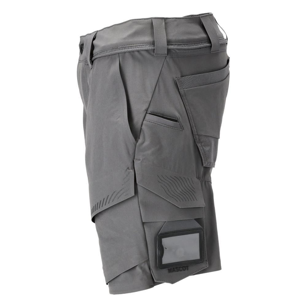 Pantalones cortos, pantalones cortos elásticos y ligeros, gris antracita