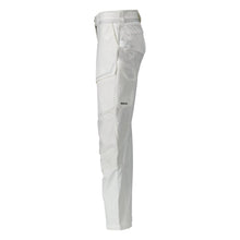 Pantalón con bolsillos en las rodillas, pantalón de mujer, blanco