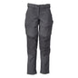Pantalón con bolsillos en las rodillas, pantalón de mujer, gris antracita