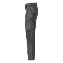 Pantalón con bolsillos en las rodillas, pantalón de mujer, gris antracita
