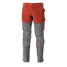 Pantalón con bolsillos en las rodillas, pantalón ULTIMATE STRETCH, rojo otoño/gris antracita