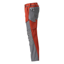Pantalón con bolsillos en las rodillas, pantalón ULTIMATE STRETCH, rojo otoño/gris antracita