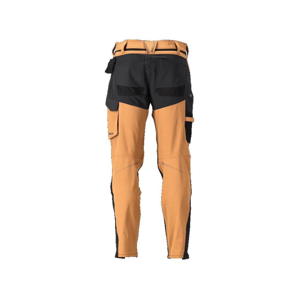 Pantalón con bolsillos en las rodillas, pantalón ULTIMATE STRETCH, marrón nuez/negro