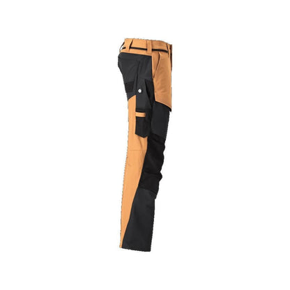 Pantalón con bolsillos en las rodillas, pantalón ULTIMATE STRETCH, marrón nuez/negro