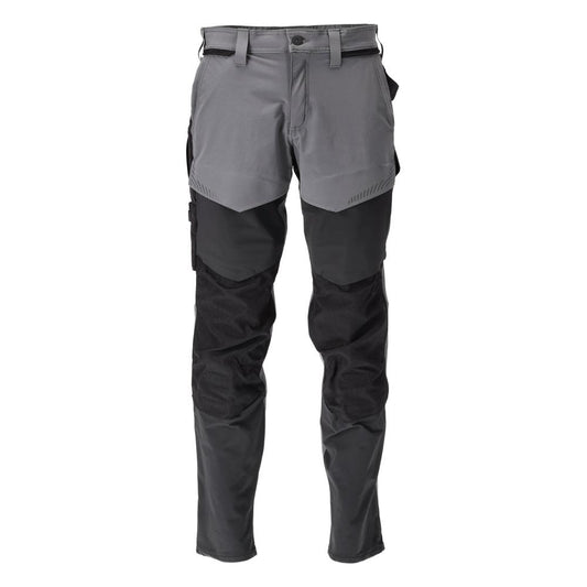 Pantalón con bolsillos en las rodillas, pantalón ULTIMATE STRETCH, gris antracita/negro