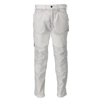 Pantalón con bolsillos en las rodillas, blanco
