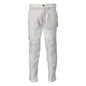Trousers with knee pockets trousers, white
