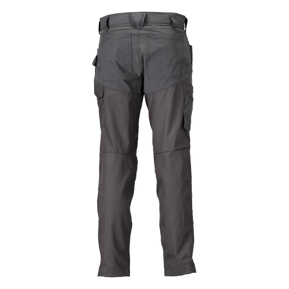 Pantalón con bolsillos en las rodillas, gris antracita