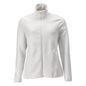 Fleece pullover with zip, women's microfleece jacket